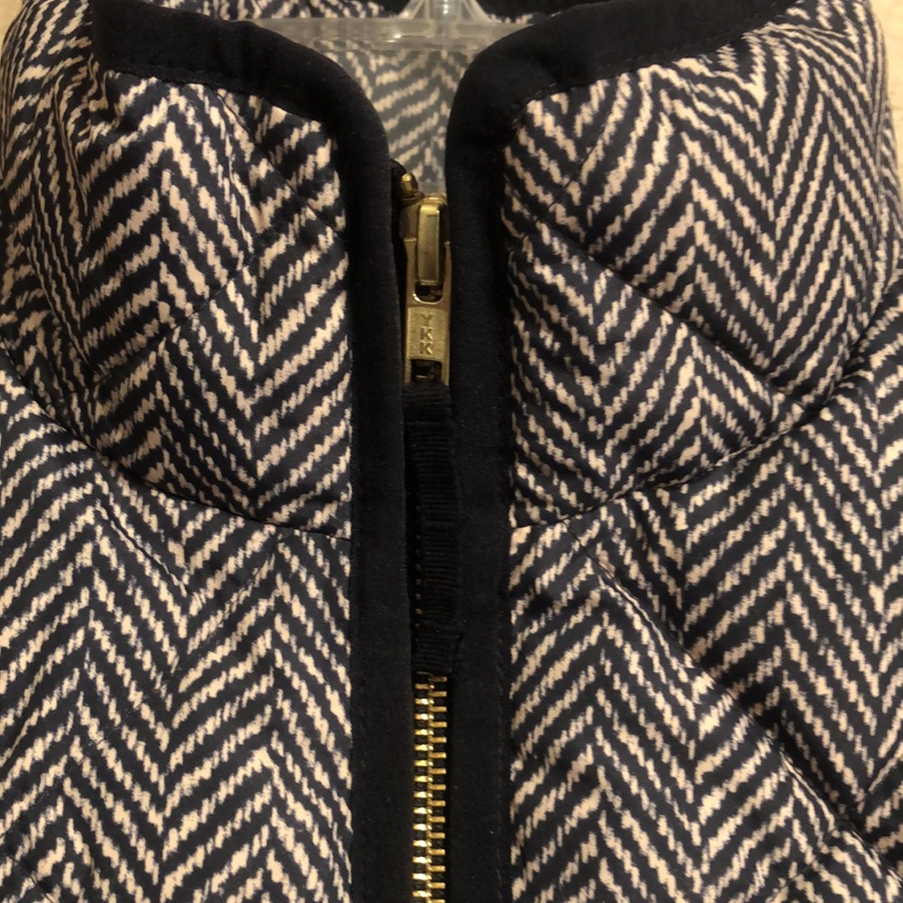 J. Crew Excursion Down Puffer Herringbone Vest- N… - image 5